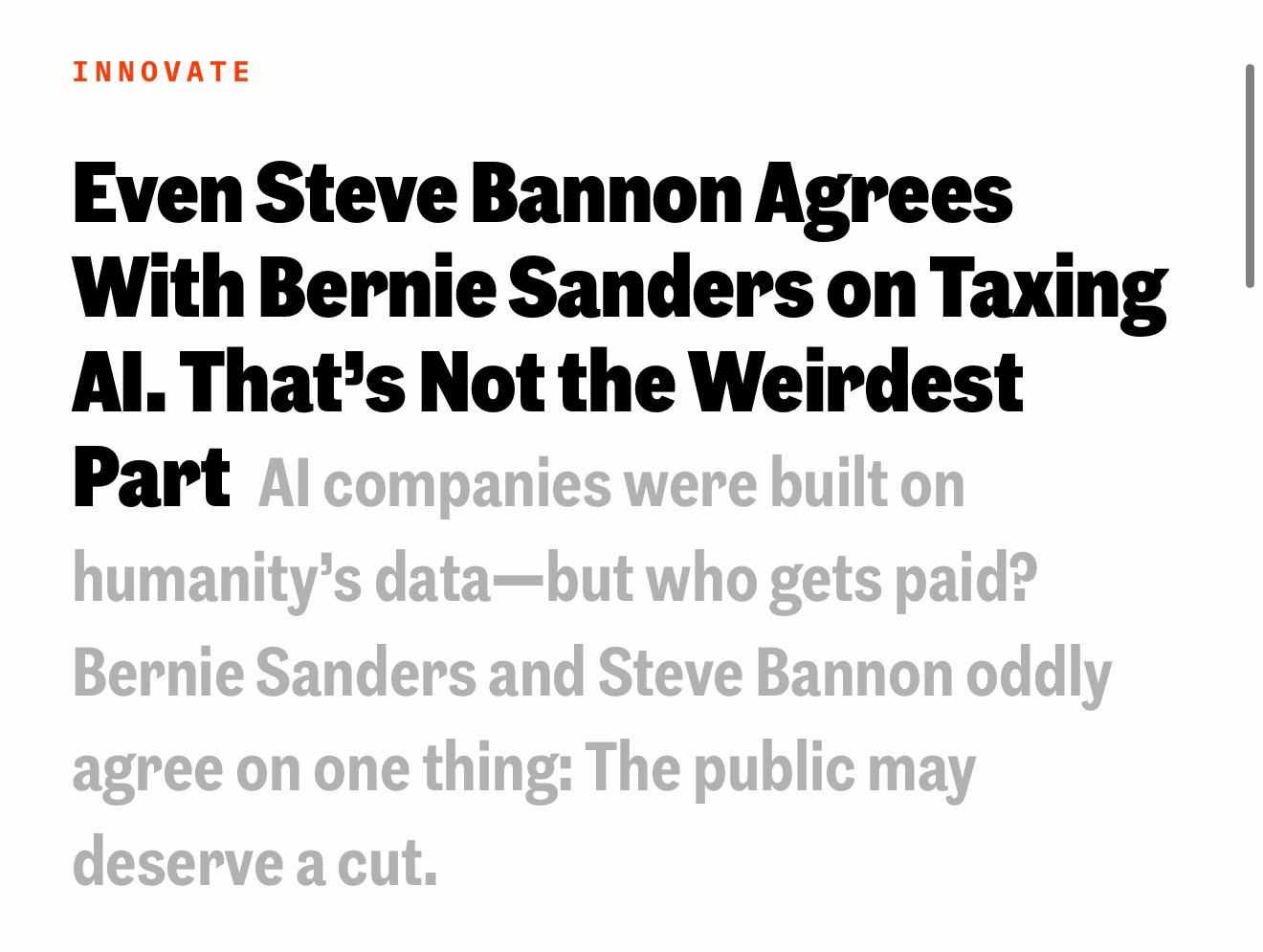 “Recently, Senator Bernie Sanders proposed the American AI Sovereign Wealth Fund Act, a plan that wo...