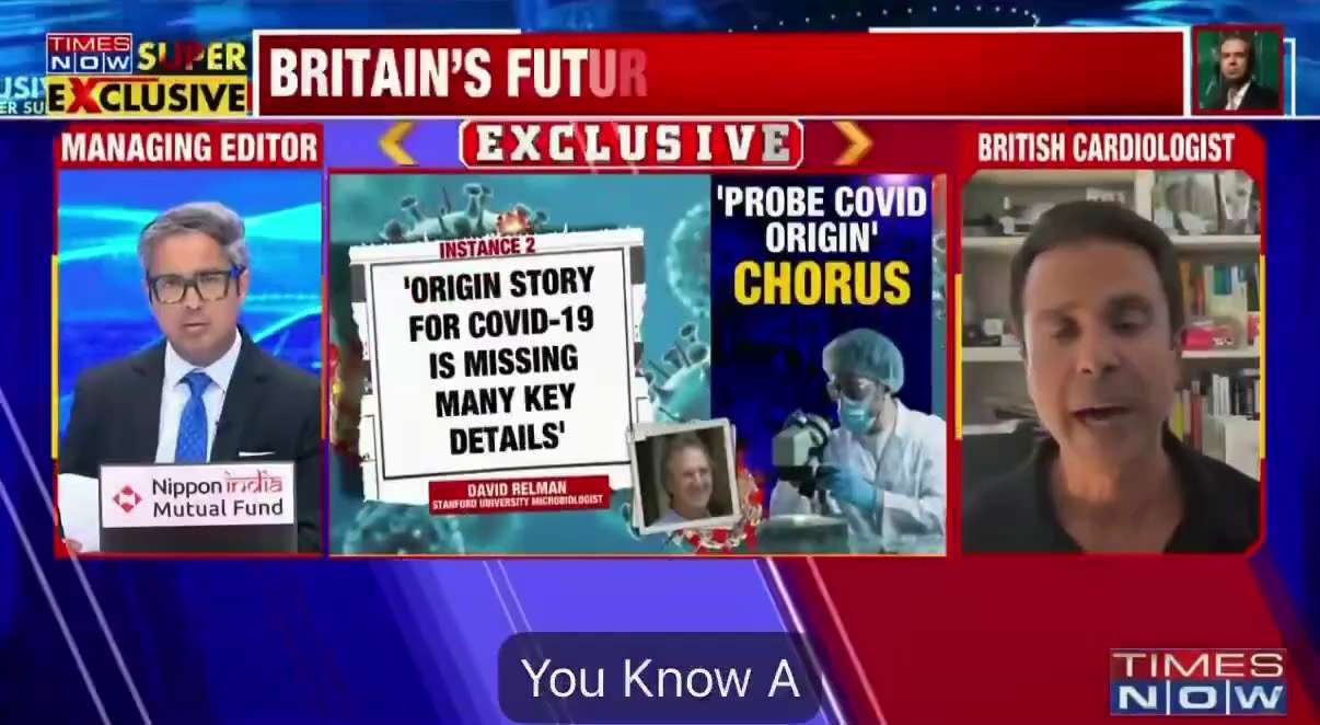 【美国之声】2026年6月24日，世界最大民主国家印度的主流媒体《Times Now》报道了图尔西·加巴德(Tulsi Gabbard)在卸任国家情报总监最后一天所提及的实验室泄漏掩盖事件。

1. ...
