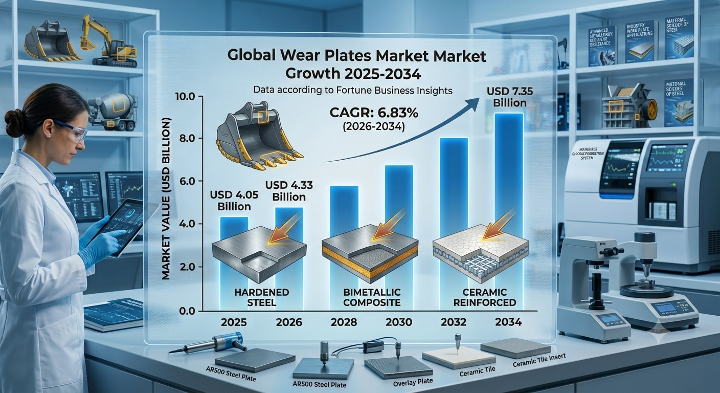 Wear Plates Market Size, Share, Growth, and Forecast 2026–2034

The global wear plates market size w...