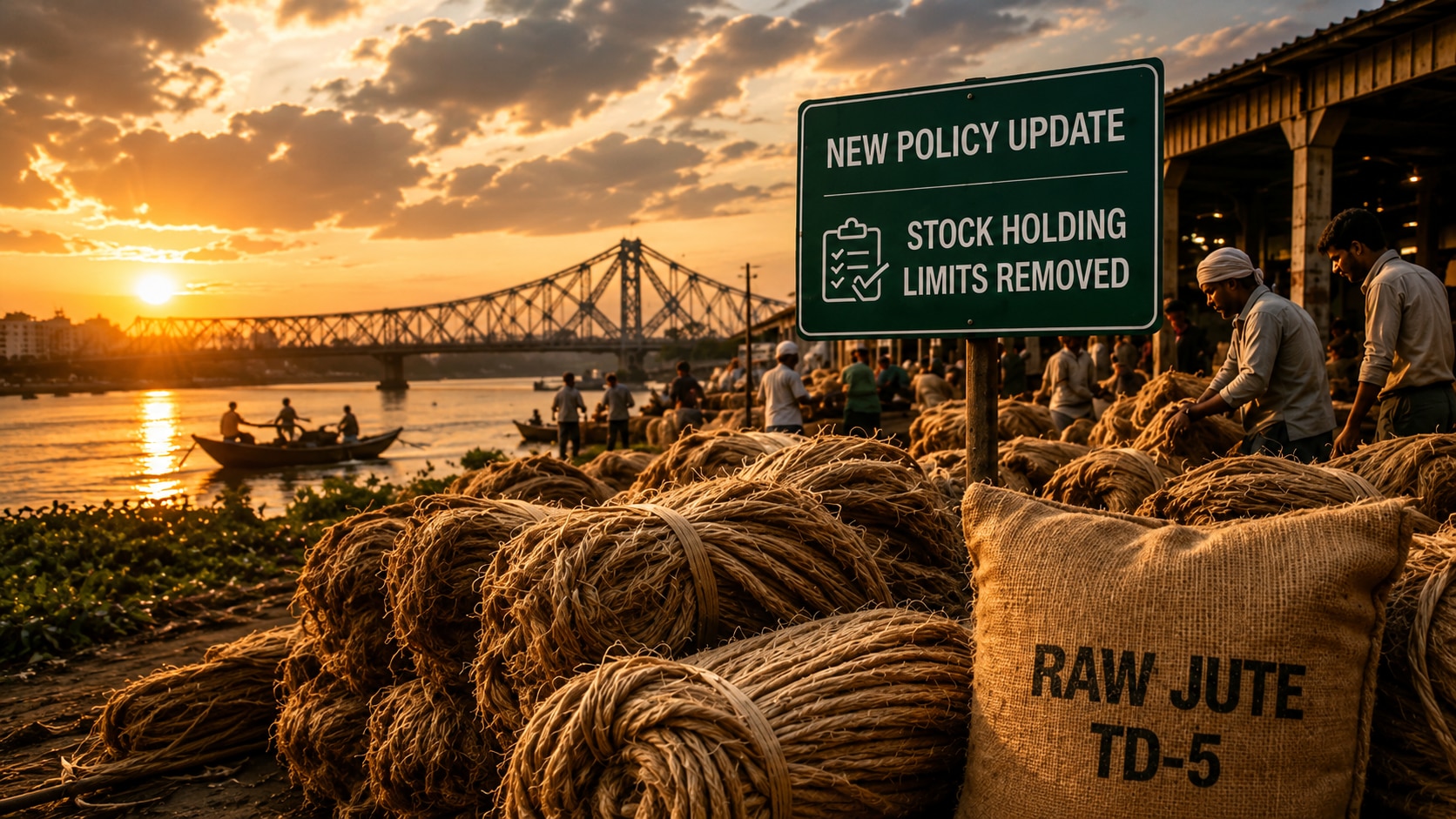 The West Bengal Raw Jute Market is showing early signs of improvement after months of supply pressur...