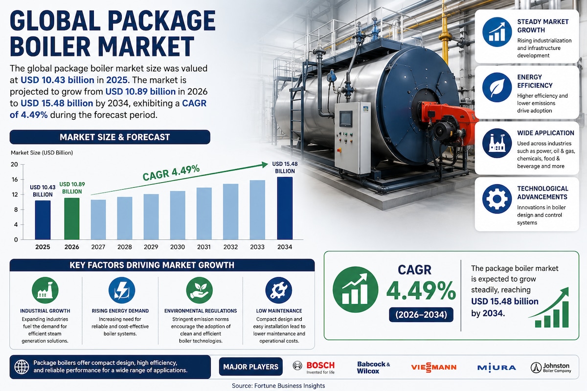 Package Boiler Market: Technology, Efficiency, and Growth Outlook

According to the provided market ...