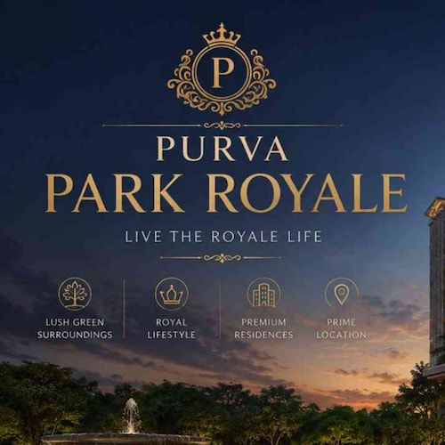 Purva Park Royale has excellent road, bus, and metro access. located in South Bangalore's upscale Kanakapura Road area.