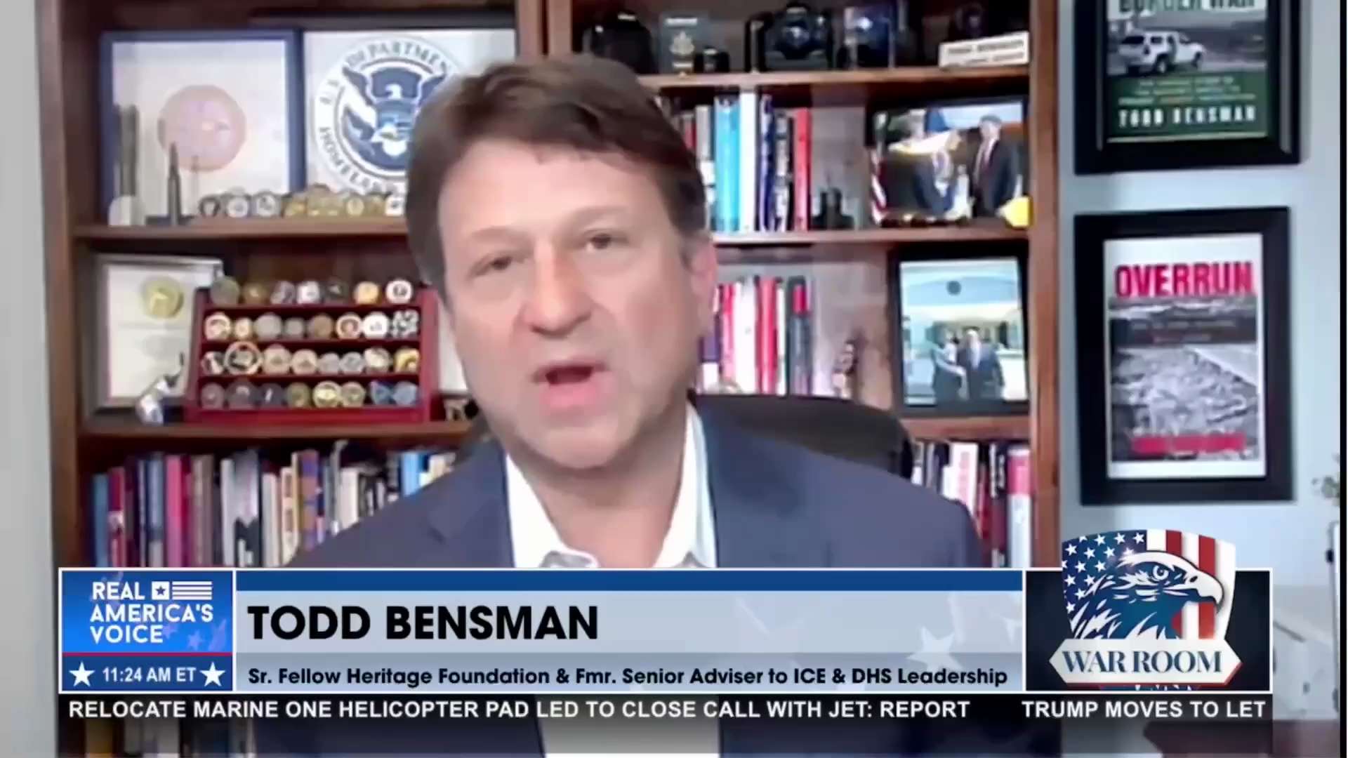TODD BENSMAN: We're seeing reports that Haitians are heading to Canada and trying to get in through ...