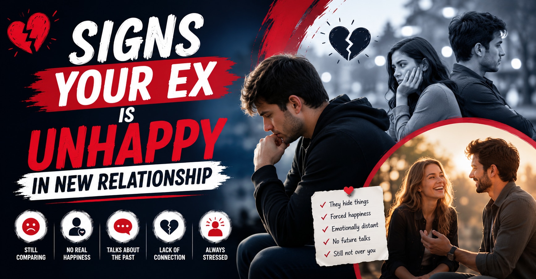 Signs Your Ex Is Unhappy in New Relationship
It is surprising how one small moment can bring back me...
