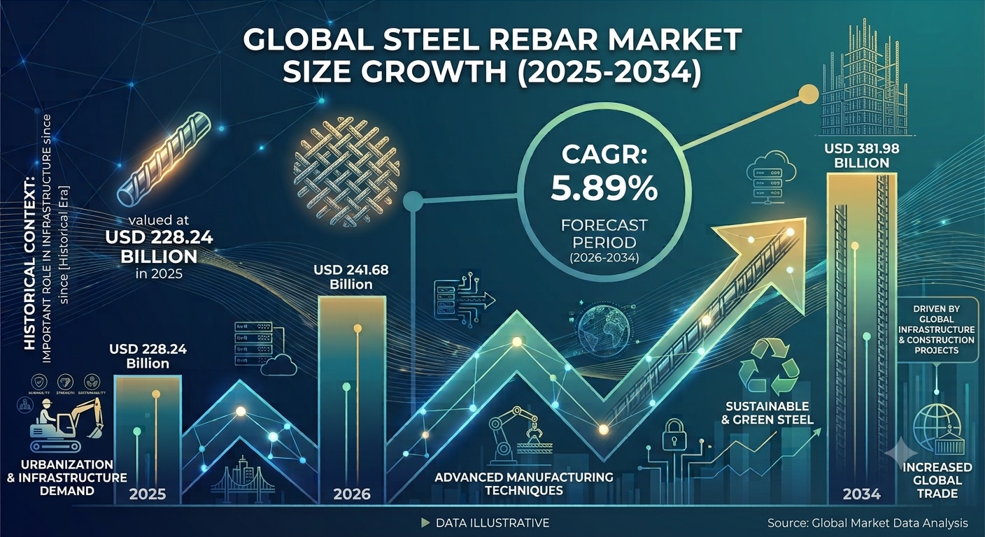 Steel Rebar Market: Global Market Trends, Opportunities and Forecast 2026–2034



The global Steel R...