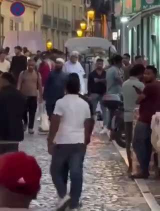 😡😡😡
In central Lisbon, you don’t see natives—women and children—but only Muslim invaders. This ca...