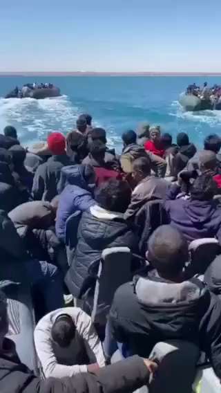 😡😡😡
They set out from Islamic Asia, then Turkiye, and then Libya.
 Now they are close to Italy.
T...