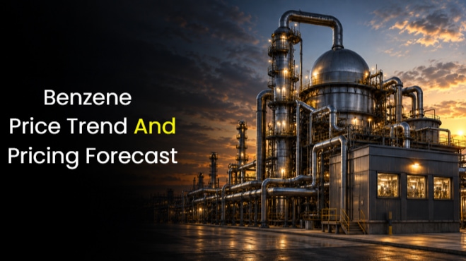 Benzene Prices are being influenced by crude oil and naphtha costs, refinery operating rates, supply...