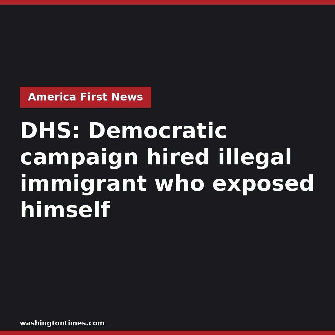 The Department of Homeland Security revealed that a Democratic congressional campaign in Pennsylvani...