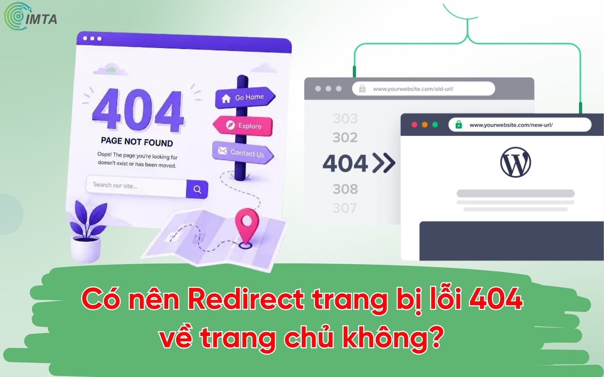 Có nên Redirect trang bị lỗi 404 về trang chủ không?

Những bạn làm quản trị website thường trên web...