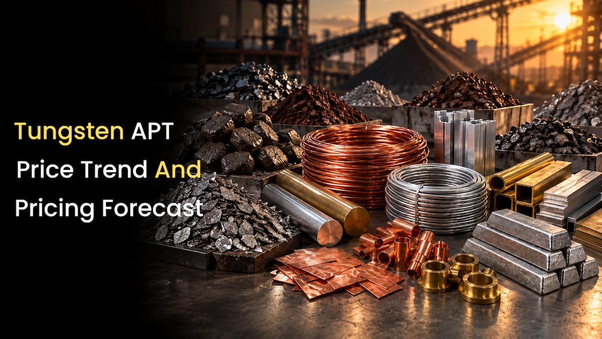 Tungsten APT Price Chart highlights the sharp price movements seen in the tungsten market during 202...