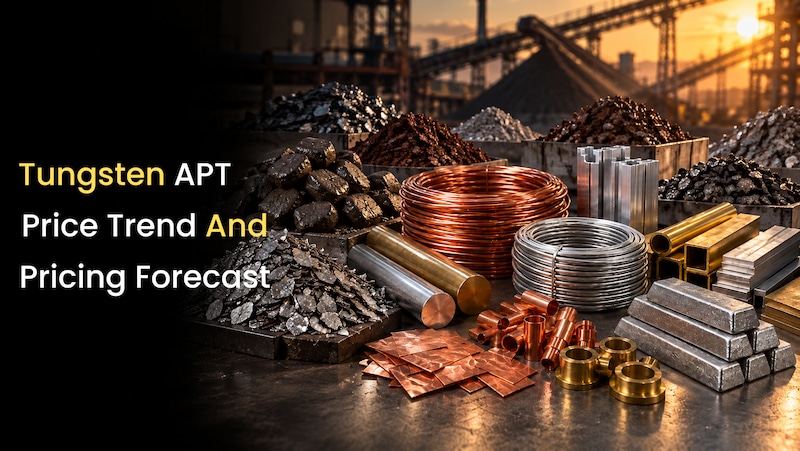 Tungsten APT Price Chart highlights the sharp price movements seen in the tungsten market during 202...