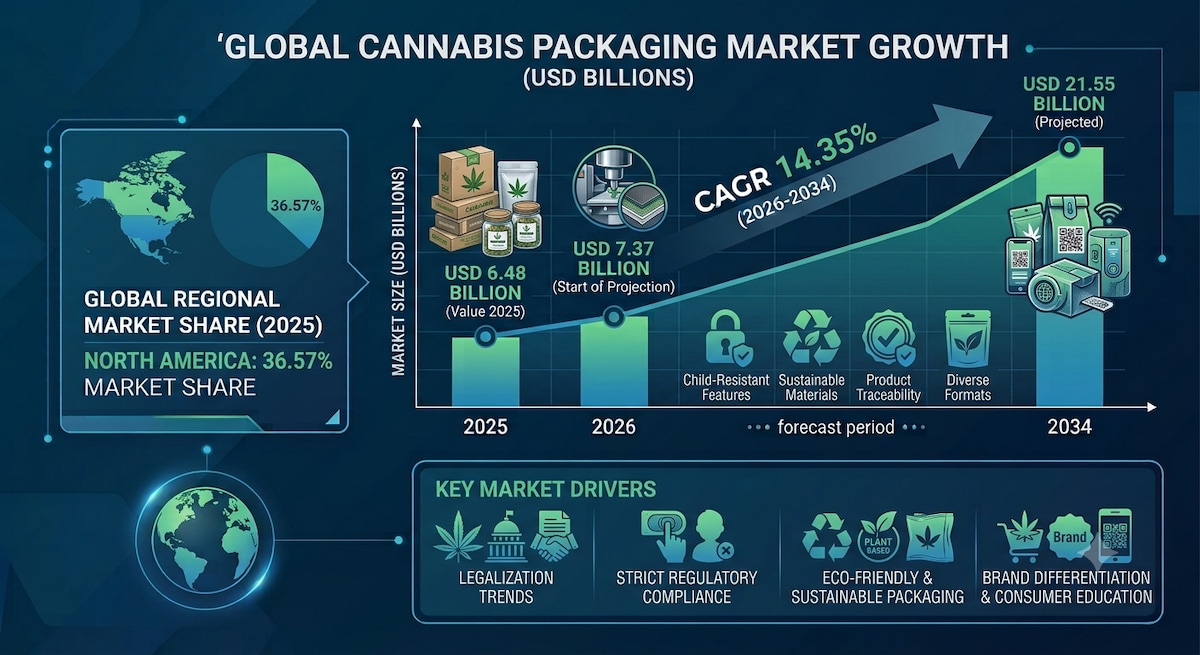 Cannabis Packaging Market Opportunities Amid Expanding Regulated Cannabis Markets

According to Fort...
