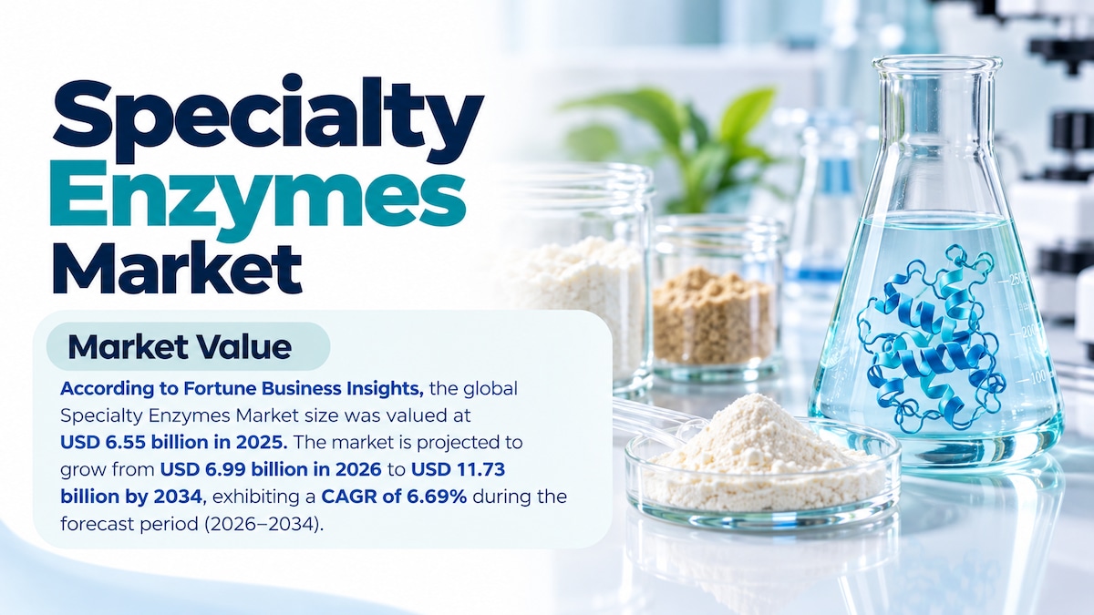 Specialty Enzymes Market Size, Share, Growth Trends, Industry Analysis, and Forecast 2026–2034

Acco...