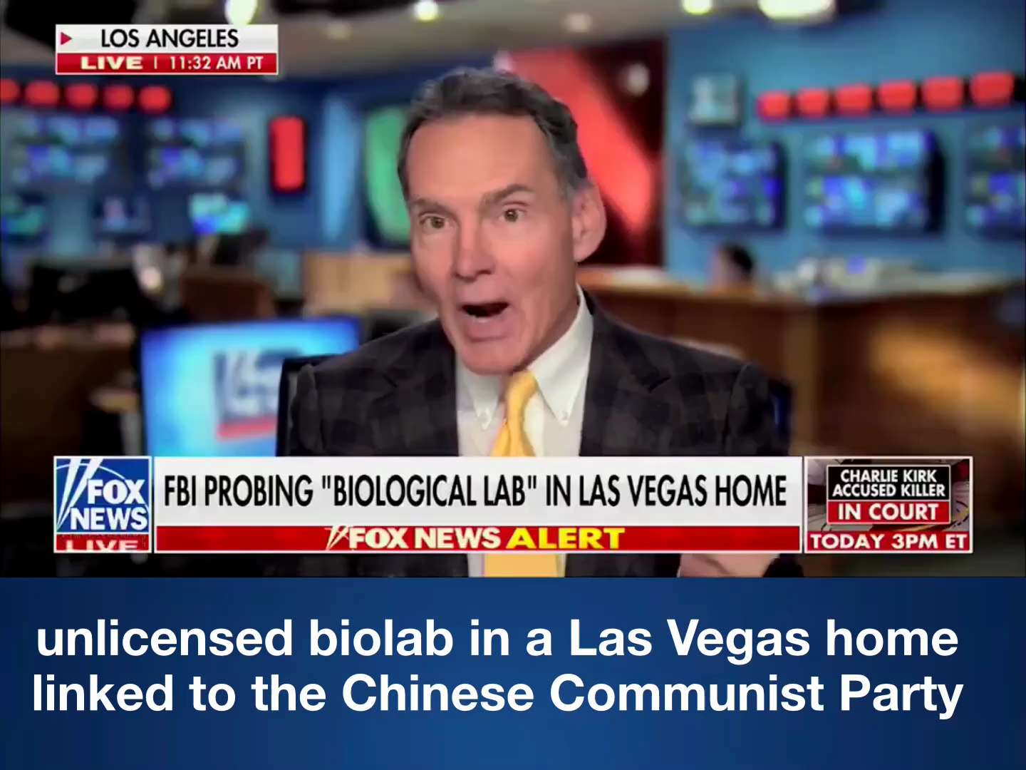 EXPLOSIVE REVELATION: FBI raid of an unlicensed biolab in a Las Vegas home linked to the Chinese Com...