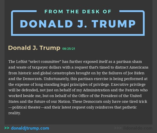 View il Donaldo Trumpo's post on GETTR. Join the discussion, share your thoughts, and connect with the community.