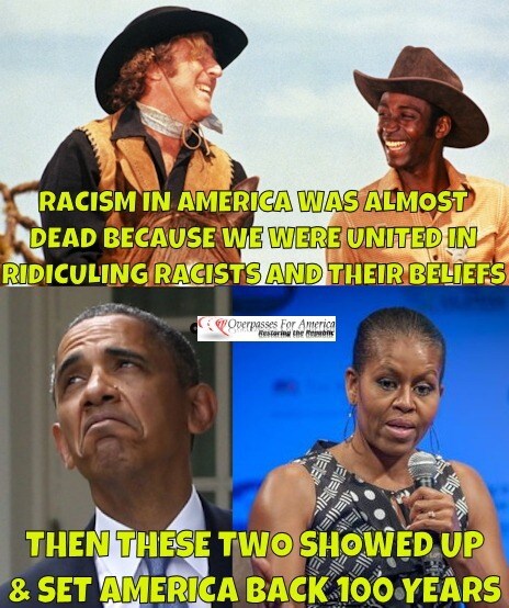 #racism was almost dead in #America until the #Obama boys came to town...