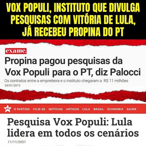 Vox Populi e você, tudo a ver.