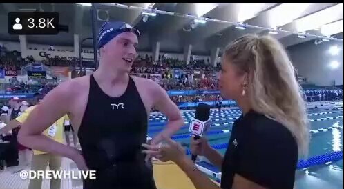 Lia Thomas audio being replaced with the South Park “Strong Woman Competition” audio. 
Watch for the...