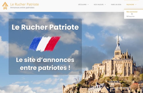 Bienvenue sur le fil Gettr du Rucher Patriote, le site d'annonces et d'entraide entre patriotes : https://rucher-patriote.fr/

En ces temps de mondialisme agressif, échanger fraternellement et construire avec les nôtres est un bienfait et une nécessité.

Pour nous rejoindre :

🟠 la voie royale est d'être parrainé par des Ruchistes (patriotes déjà membres) ;

🟠 mais si vous ne connaissez encore aucun Ruchiste, vous pouvez nous en parler ici : https://rucher-patriote.fr/inscription/

Retrouvez dans ce fil : des infos sur la vie du Rucher, des événements, d'autres contenus sympathiques, et bien sûr des extraits de certaines annonces (auxquelles vous pourrez répondre une fois sur le Rucher).

➡️ Merci de partager ce message à vos contacts et réseaux patriotes.