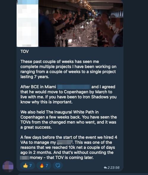 THE WAR ROOM is the winning team.

We've only just begun.
https://www.cobratate.com/war-room