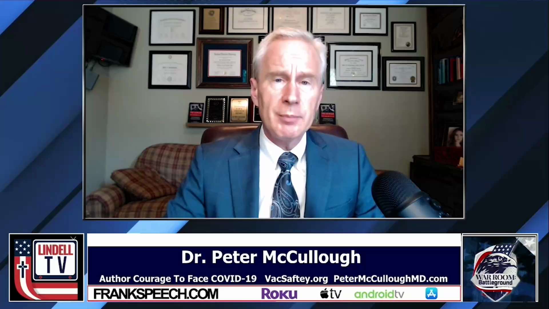 Dr. Peter McCullough weighs in on the VSRF's "Are the kids OK?" video, getting banned from Twitter, ...