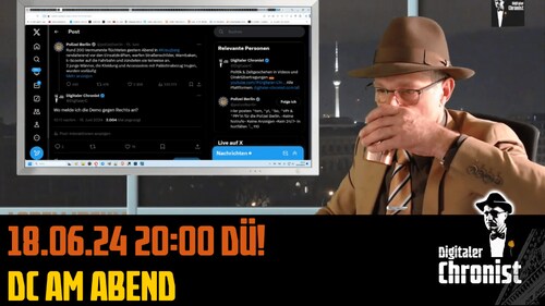 Aufzeichnung vom 18.06.24 DC am Abend