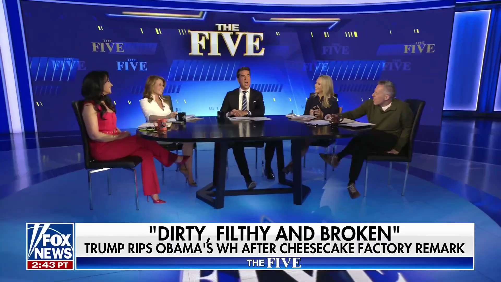 HUH? OBAMA says Trump's White House looks like "SADDAM HUSSEIN opened a CHEESECAKE FACTORY" 🍰💀

Me...