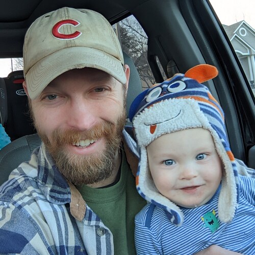 Married, father of three.