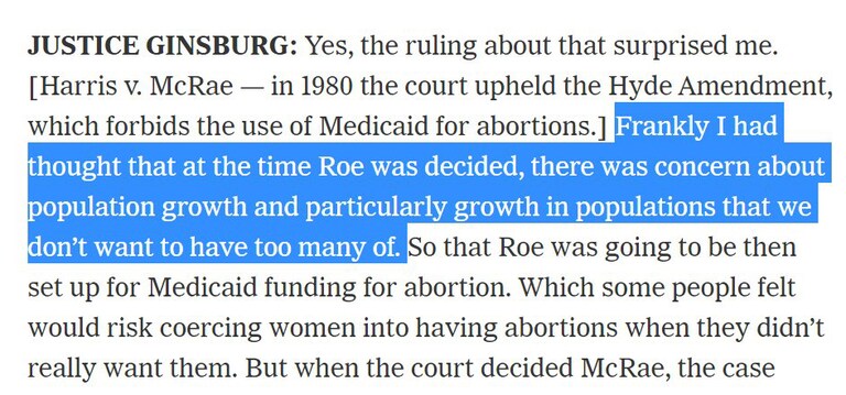 The only honest people in the pro-choice debate are the ones who say, “I know it’s murder but we have too many blacks.”