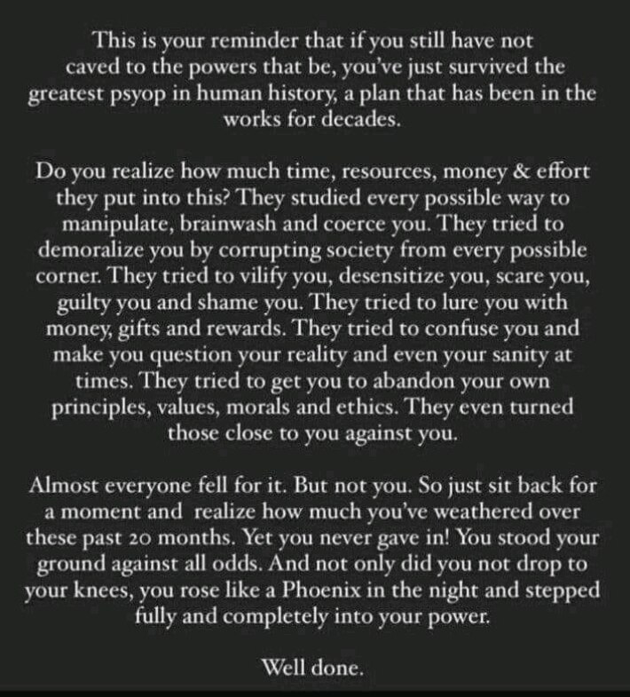 Read this & give yourself a quiet thank you as whatever it was.. "your gut instinct -  your subconsc...