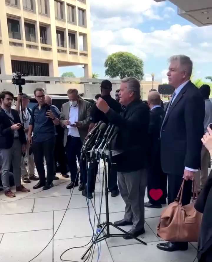 “I challenge Bennie Thompson to have the courage to come to this court house. If he’s going to charg...