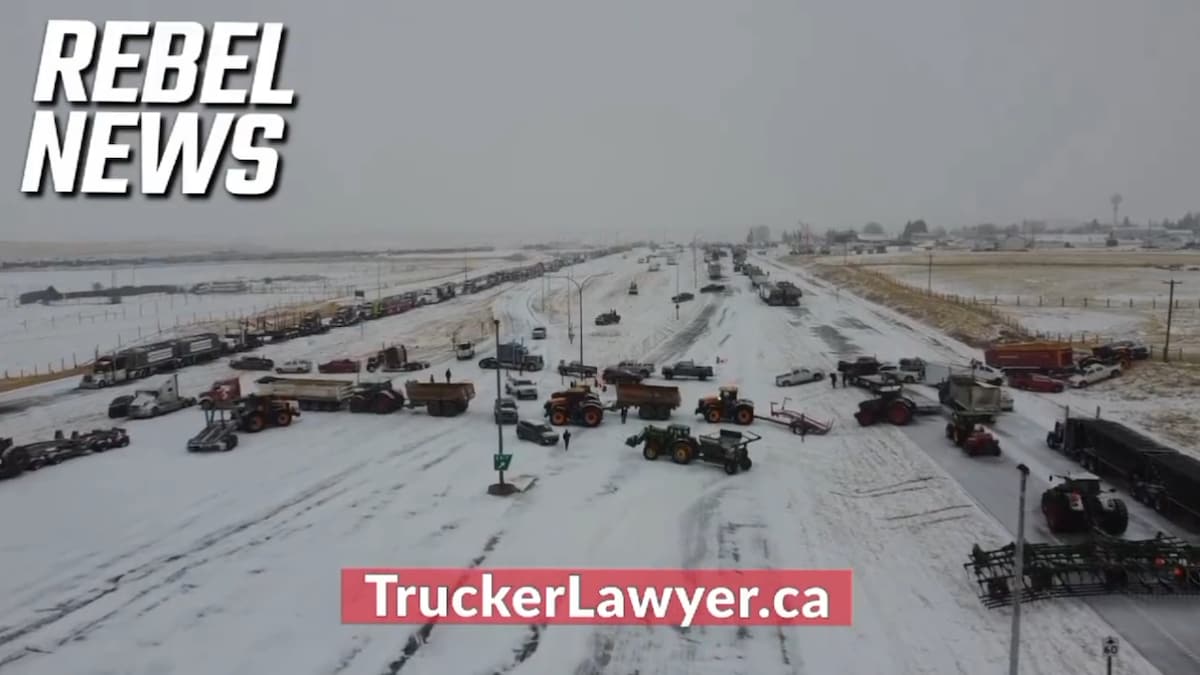 UPDATE: THE ALBERTA FARMERS HAVE JOINED THE BORDER BLOCKADE