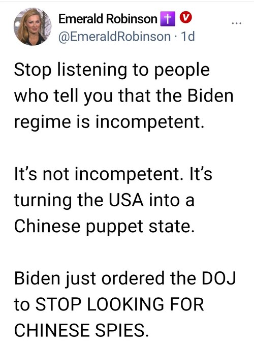 View Silent Majority's post on GETTR. Join the discussion, share your thoughts, and connect with the community.