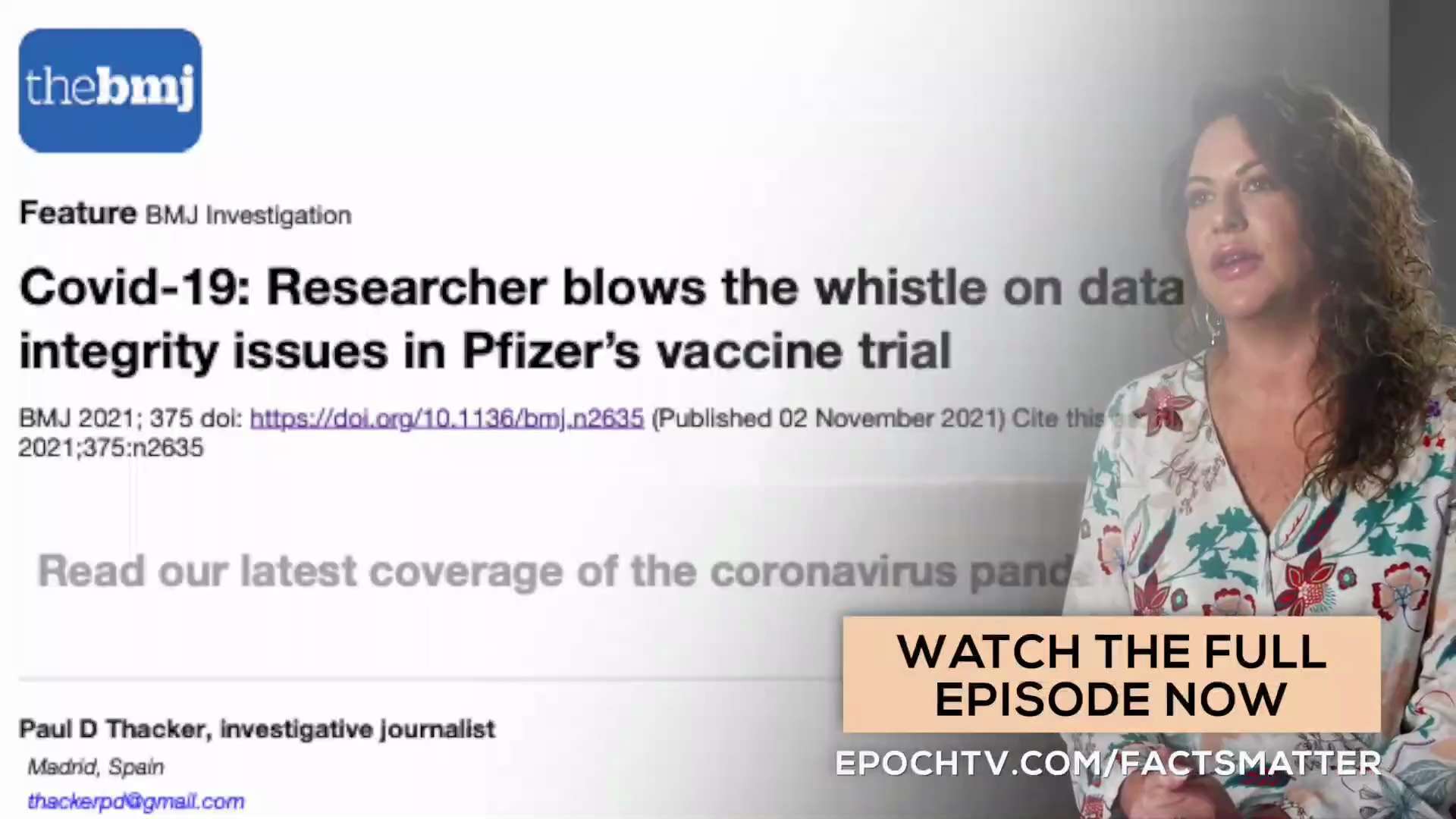 Recent data from the CDC shows that non-COVID-19 deaths among Americans ages 18 to 49 have increased...