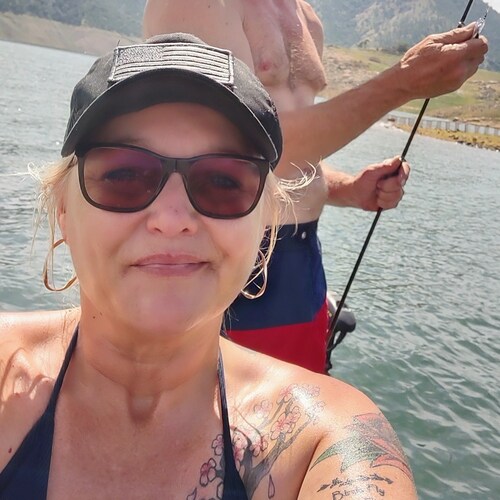 Happily Married Patriotic Woman.