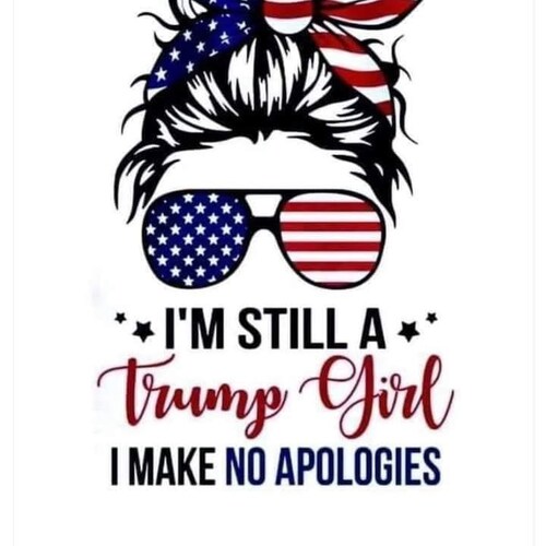 Don’t Blame Me, I Voted For Trump🇺🇸                             Patriot Woman Vinyl