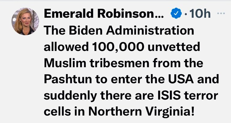 Iβm holding Biden accountable when rapes and crimes escalate
Iβm sorry but they WILL NOT assimilate π‘