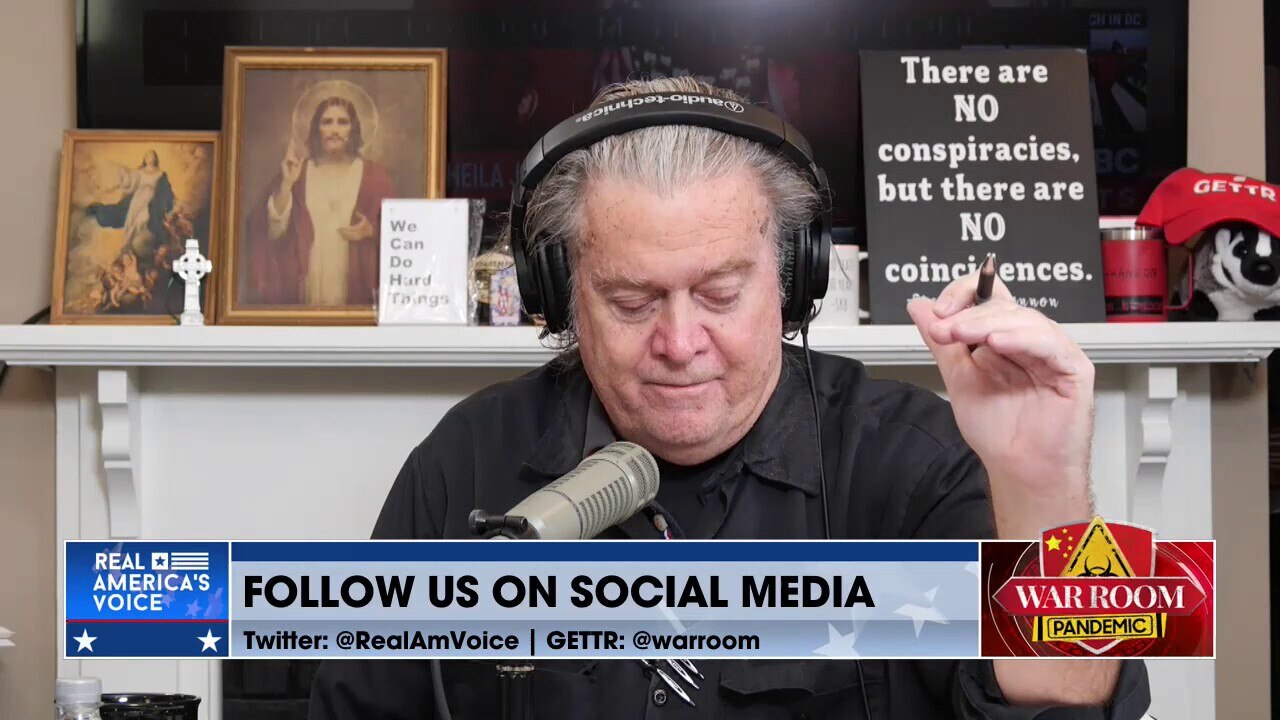 Because they stole the election, the great irony that shows you how divine providence is working her...