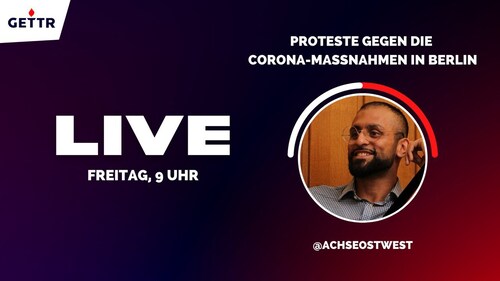 Wir begleiten die 2. Bundestagsberatung zum Infektionsschutzgesetz live mit dem Protestaufzug am Brandenburger Tor!