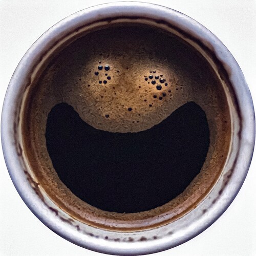 •  drink good coffee  •  keep a sharp eye  •