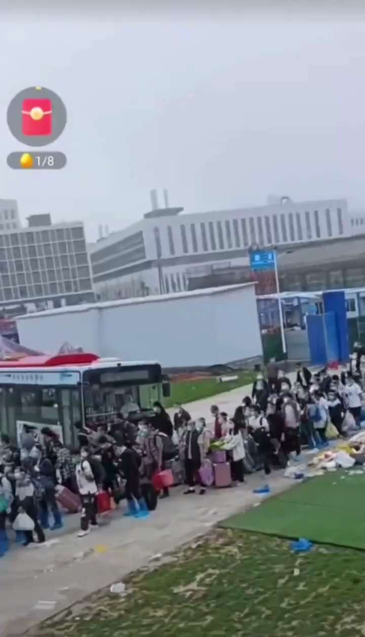 BREAKING: The CCP has begun rounding up citizens for the camps