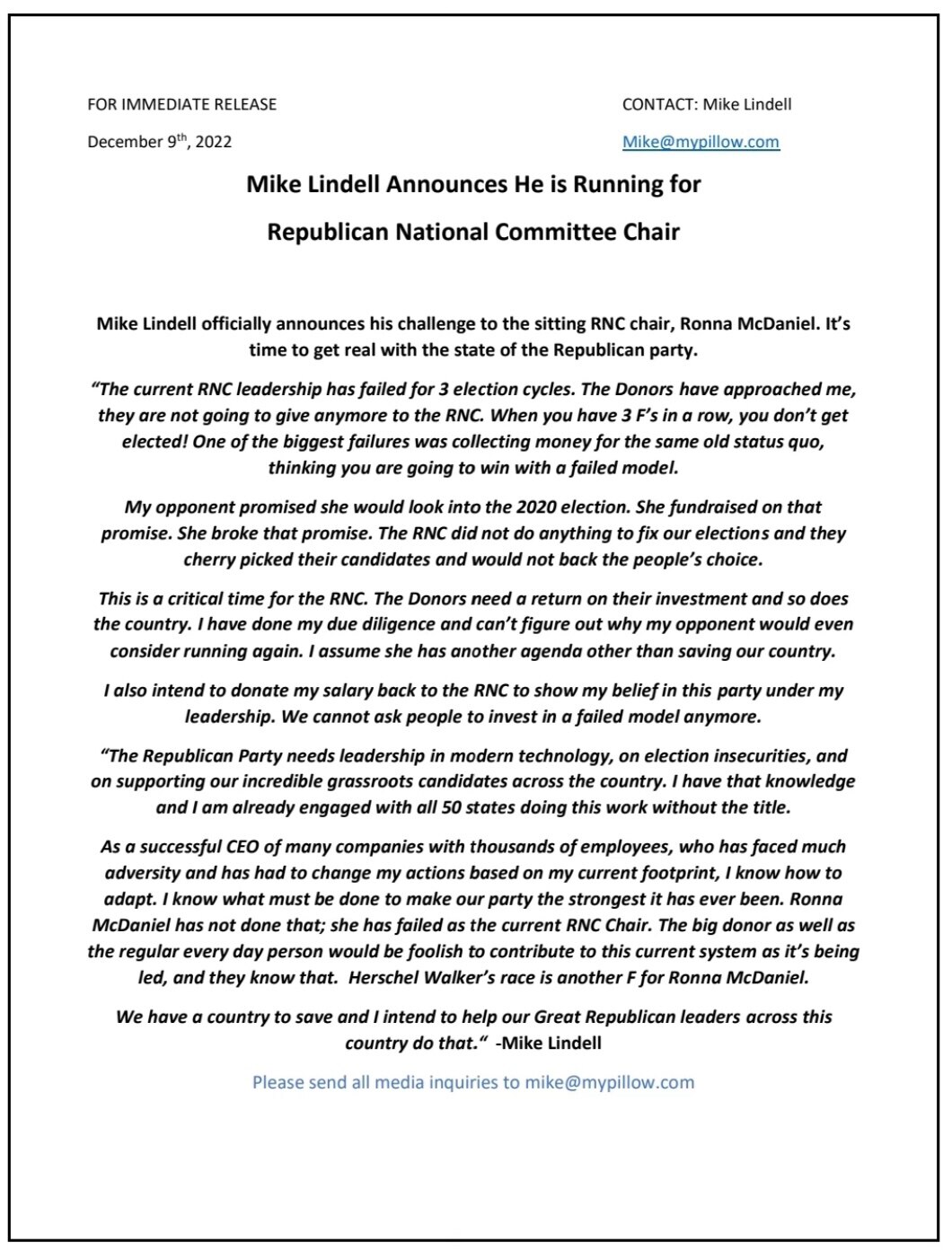 Official Release: @OANN @RealAmVoice @newsmax @VigilantFox @gatewaypundit @EpochTimes @RSBNetwork 