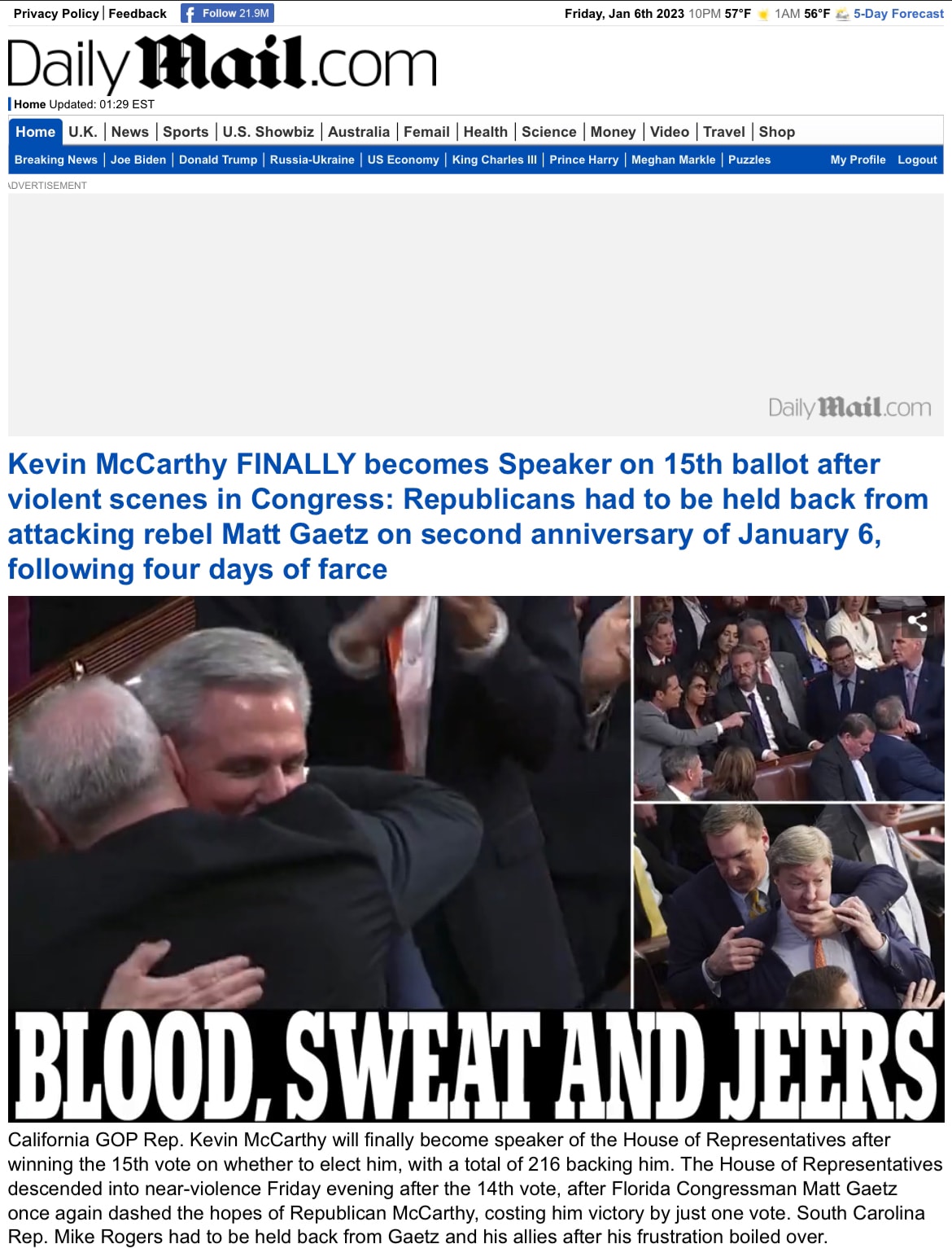 A Fight , Two Votes and a New Speaker…

https://www.dailymail.co.uk/news/article-11608739/Matt-Gaetz...