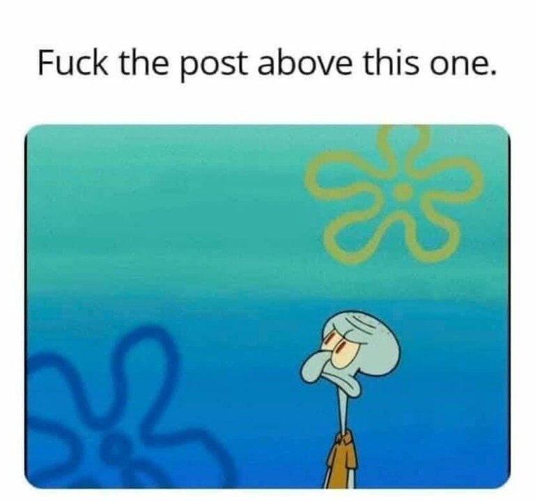 Go ahead post above this I dare you! Provided gettr lets it stay🤣🤣🤣🤣🤣 Happy Weekend friends!!