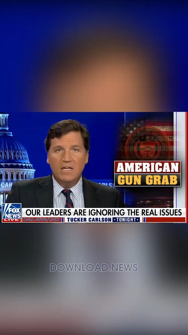 Tucker Carlson: You're Not A Conspiracy Nut For Questioning Big Pharma 
full show rumble, DNLD.NEWS/...
