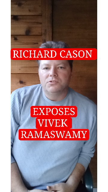 Richard Cason EXPOSES @vivekgramaswamy's connections to dark money.

#maga2024 #trump2024
#talkshowh...