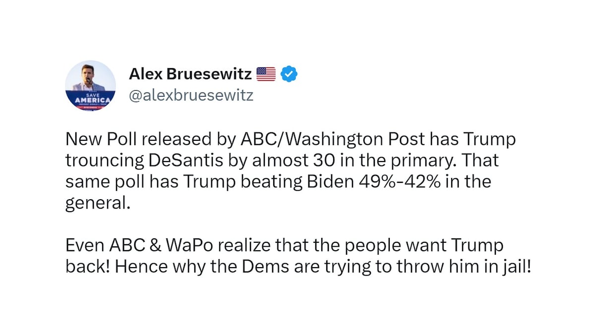 View il Donaldo Trumpo's post on GETTR. Join the discussion, share your thoughts, and connect with the community.