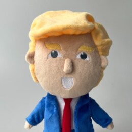 The Talking Trump Doll speaks 20 of Trump's greatest phrases.