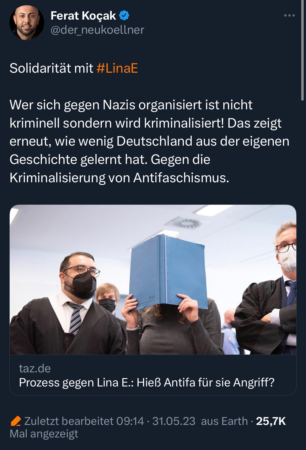 Ein Mitglied des Abgeordnetenhauspräsidiums Berlin und stv. Mitglied im Ausschuss für Verfassungssch...